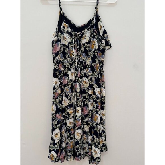 Black Floral Dress, Xhilaration, Small - Picture 5 of 11